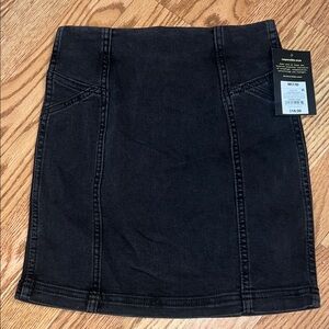 Art Class Kids Charcoal Jean Pencil Skirt NWT